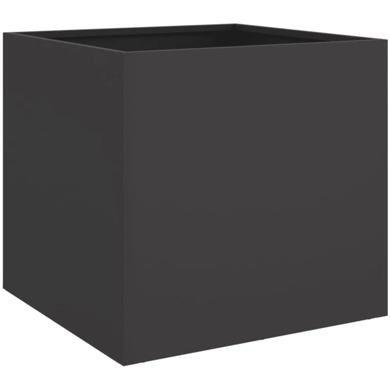 Image of VIDAXL Planter Black 49x47x46cm Steel Vidaxl 8721012364172