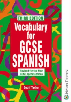 Image of Vocabulary for Gcse Spanish by Geoffrey Taylor Paperback