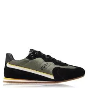 Image of Boss Rusham Low Trainers - Dark Green 305