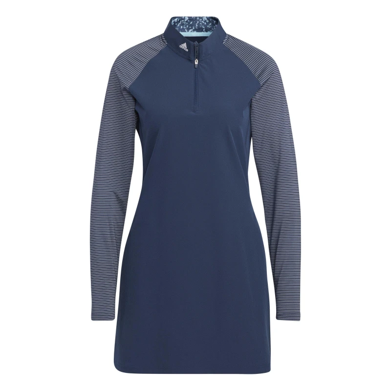 Image of adidas Upf50 Ls Dres - Blue Blue XS