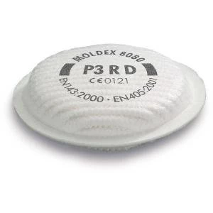 Image of Moldex 8080 P3 R D Filter White Ref M8080 4 Pairs Up to 3 Day Leadtime