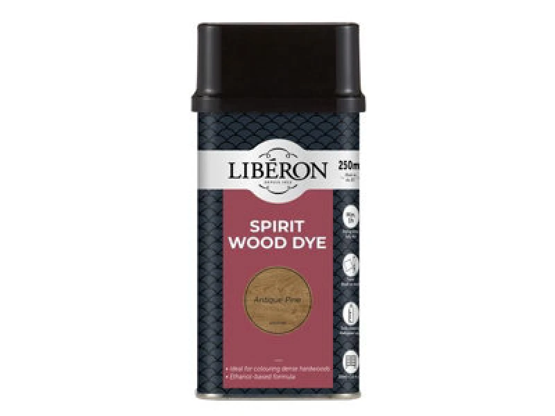 Image of Liberon Spirit Wood Dye Antique Pine 250ml Antique Pine