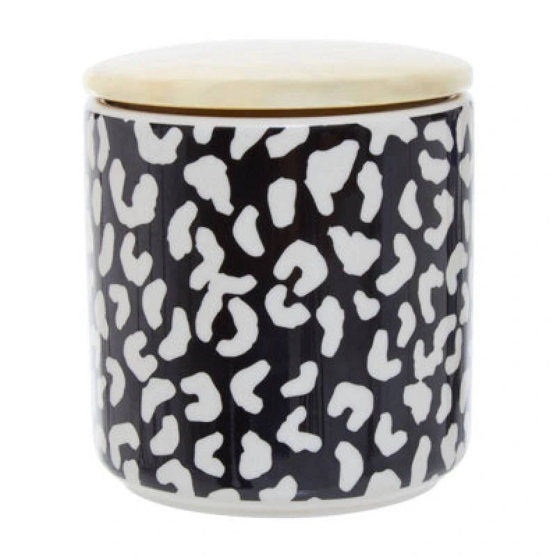 Image of Premier Housewares Maison by Premier London Leo Medium Canister Black