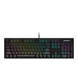 Image of Gigabyte AORUS K1 Gaming Keyboard with Cherry RED MX Mechanical Gaming Switch, UK layout, RGB fusion, Anti-Ghosting, Fully...