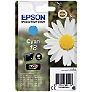 Image of Epson Daisy 18 Cyan Ink Cartridge