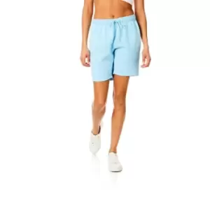 Image of Light and Shade Jog Shorts Ladies - Blue