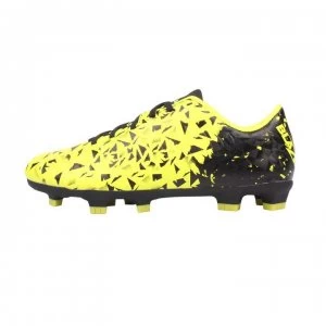 Image of Sondico Blaze FG Child Football Boots - Black/Lime