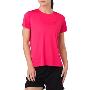Image of Asics Core Running T Shirt Ladies - Red