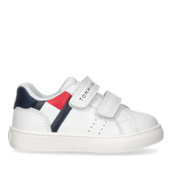 Image of Tommy Hilfiger Tommy Flag Low Velcr In42 C6.5 (23.5) White 02317101065