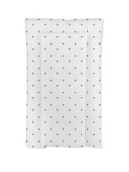 Image of Silvercloud Eco-Sonic Changing Mat- Grey Stars, White/Grey