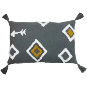Image of Furn Inka Cushion Cover (One Size) (Charcoal)