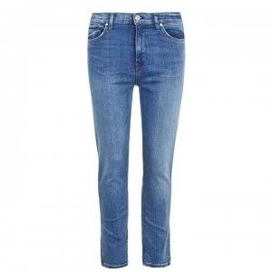 Image of Hudson Holly High Rise Crop Jeans - REALISTIC
