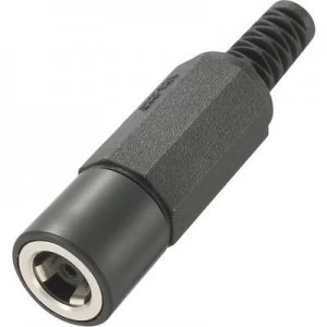 Image of Conrad Components Low power connector Socket straight 4mm 1.45mm
