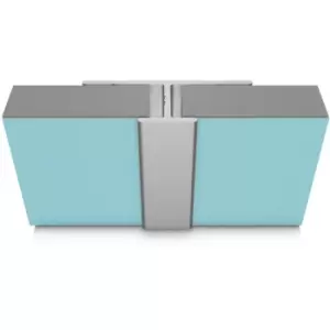 Image of Classic 11mm Wall Panel Continuous Joint Trim Type d Satin Anodised - Satin Anodised - Multipanel