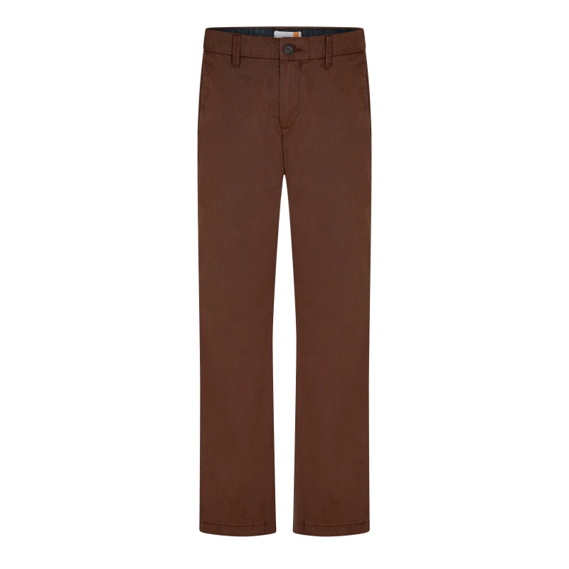 Image of Timberland Mens Twill Chino Slim Fit Chinos Pinecone male 30