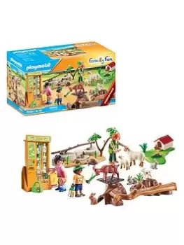 Image of Playmobil 71191 Family Fun Petting Zoo, One Colour