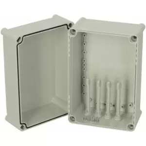 Image of 5330370 pc 28x19x18cm g Enclosure, pc Opaque cover - Fibox