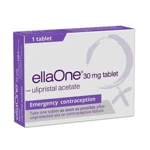 Image of Ellaone Ulipristal Acetate Emergency Morning After Pill Tab