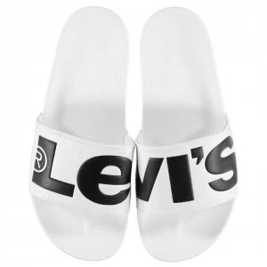 Image of Levis June Sliders - White