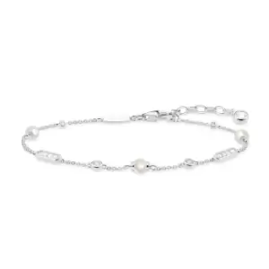 Image of THOMAS SABO Glam & Soul Silver Pearl Bracelet