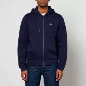 Image of Lacoste Cotton-Blend Jersey Hoodie - 4/M