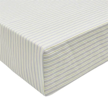 Image of Sanderson Adele 200TC Cotton Sateen Fitted Sheet - White