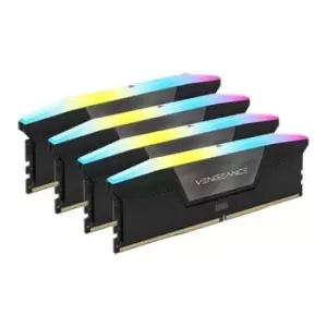 Image of Corsair Vengeance RGB 64GB Kit (4 x 16GB) DDR5 5600MHz (PC5-44800)...