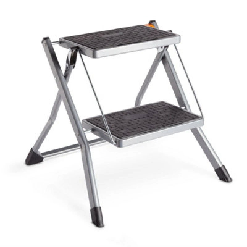 Image of Vonhaus Fold Up 2 Step Ladder With 150Kg Weight Capacity