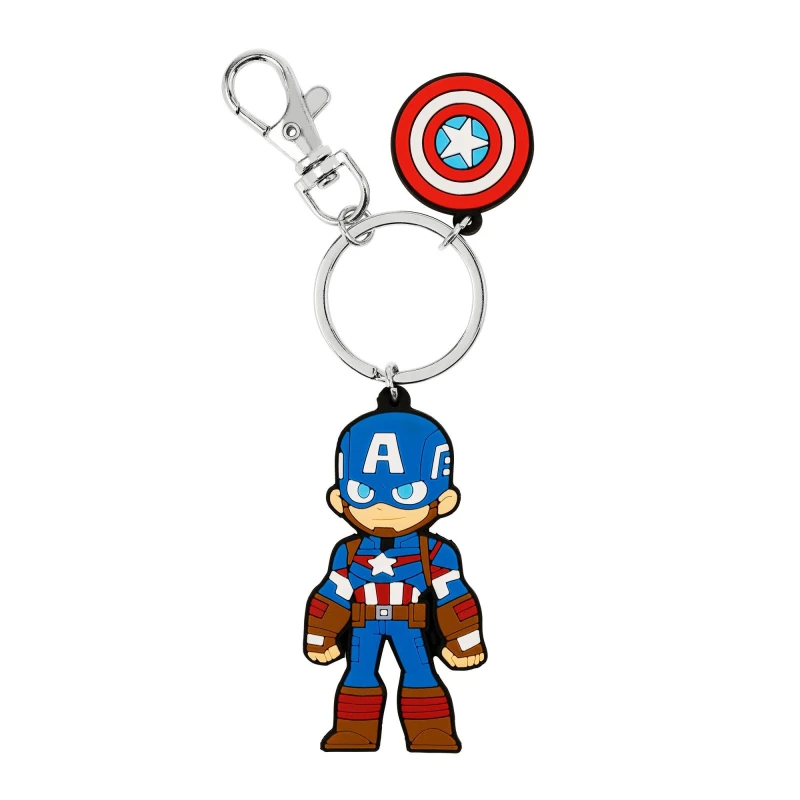 Image of Marvel Kids Captain America Keyring Multicoloured male One Size