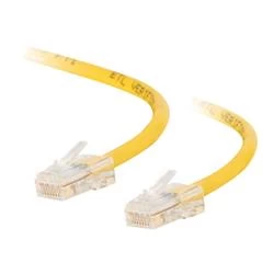 Image of C2G .5m Cat5E 350 MHz Assembled Patch Cable - Yellow