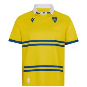 Image of Macron Auvergne 2022 Home Rugby Jersey Mens - Yellow