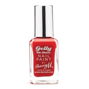 Image of Barry M Gelly Nail Paint Red Orange