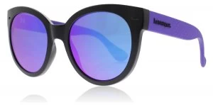 Image of Havaianas Noronha M Sunglasses Black Violet Light QT2/TE 52mm