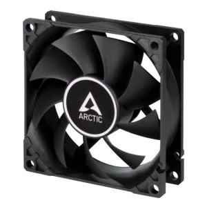 Image of Arctic F8 Silent 8cm Case Fan, Black, 9 Blades, Fluid Dynamic, 6 Year Warranty