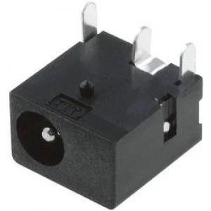 Image of Low power connector Socket horizontal mount 4mm 1.3 mm