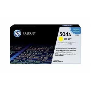 Image of HP 504A Yellow Laser Toner Ink Cartridge