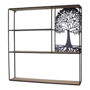 Image of Tree Of Life Shelving Unit 50x50cm.
