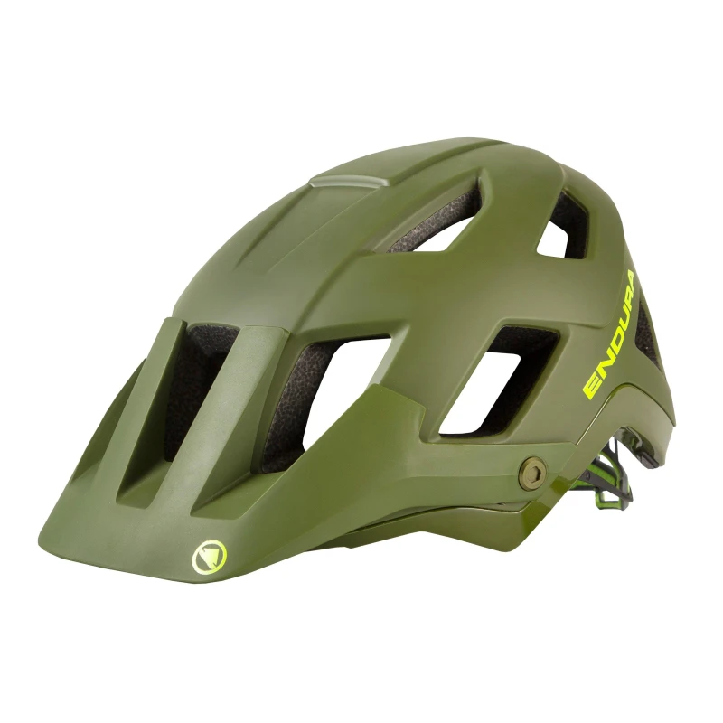 Image of Endura Hummvee Plus MTB Helmet Olive Green unisex S/M