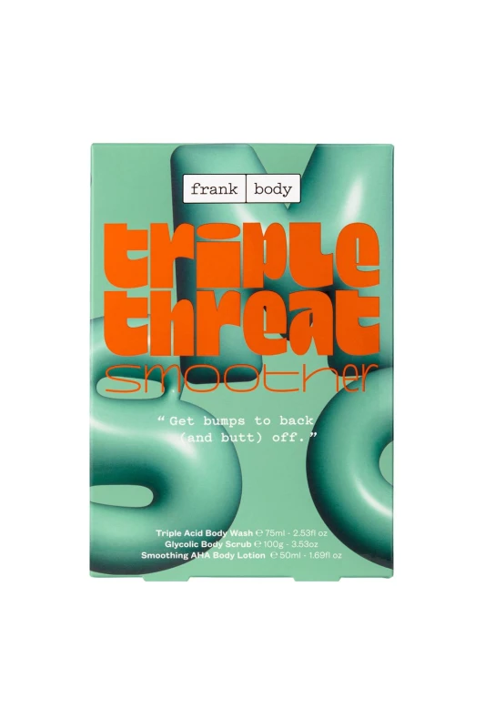 Image of Frank Body Triple Threat Smoother Set (Worth £24)