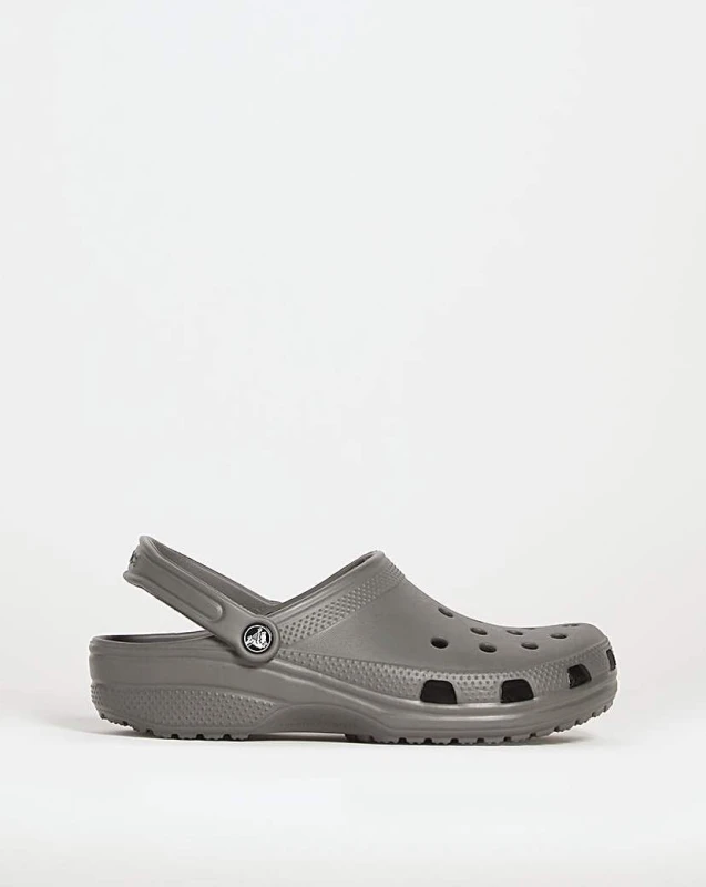 Image of Crocs Unisex Classic Clogs Slate Grey W9/M8