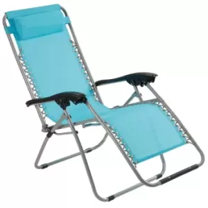 Image of Garden Gear Zero Gravity Chair - Marine Blue