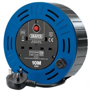 Image of Draper 2126 230V Twin Socket Cable Reel (10m)
