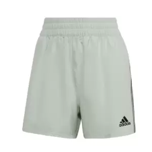Image of adidas TRAINICONS 3-Stripes Woven Shorts Womens - Green