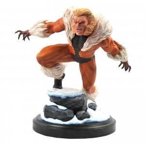 Image of Diamond Select Marvel Premiere Collection Comic Sabertooth Statue