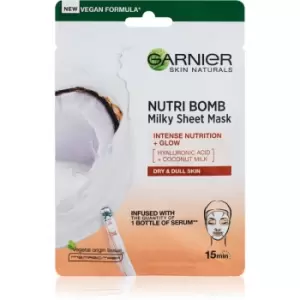 Image of Garnier Skin Naturals Nutri Bomb nourishing face sheet mask with Brightening Effect 28 g
