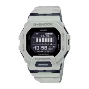 Image of G-Shock GBD-200UU-9ER White G-Squad Multifunction LCD Wristwatch