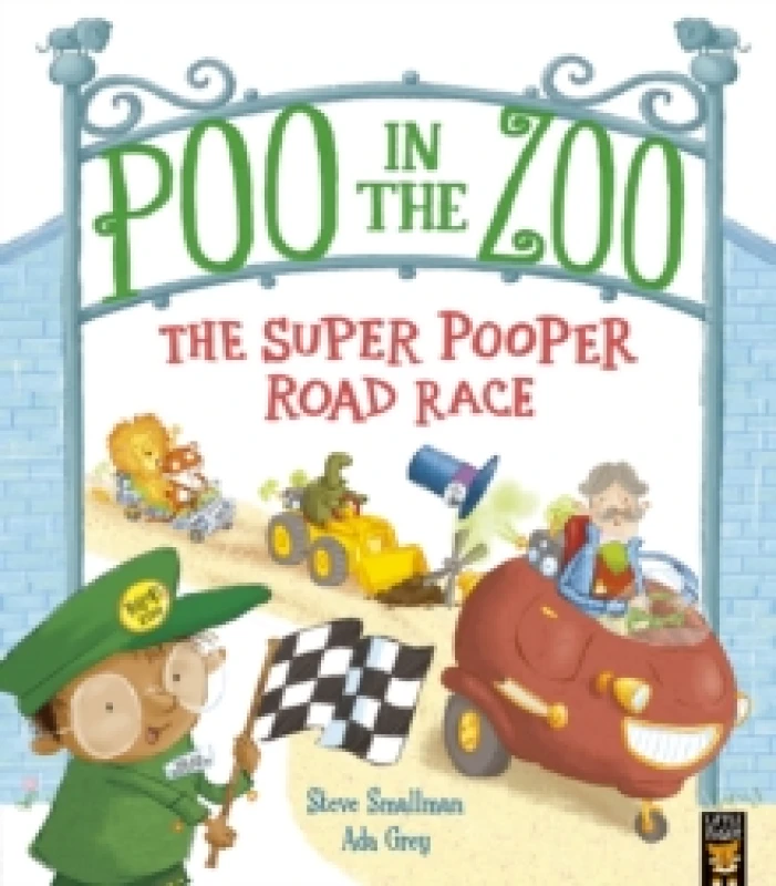 Image of Poo in the Zoo: The Super Pooper Road Race Paperback / softback