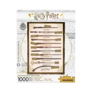 Image of Harry Potter Jigsaw Puzzle Wands (1000 pieces)