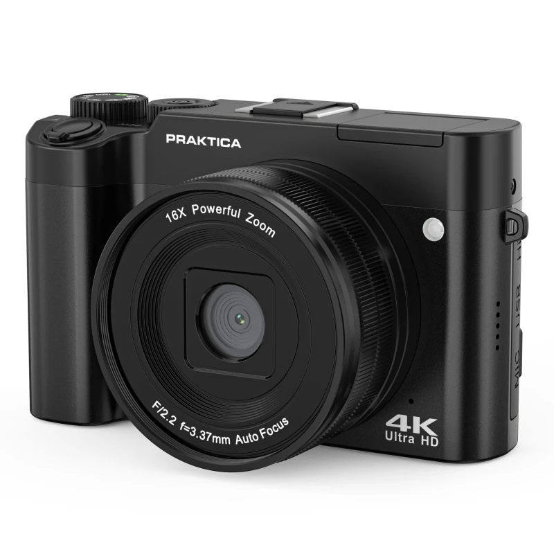 Image of Praktica DZ16 Digital Camera 13MP CMOS Sensor 16x Digital Zoom 4K Vide