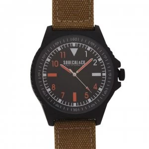 Image of SoulCal Colour Black Watch Mens - Black